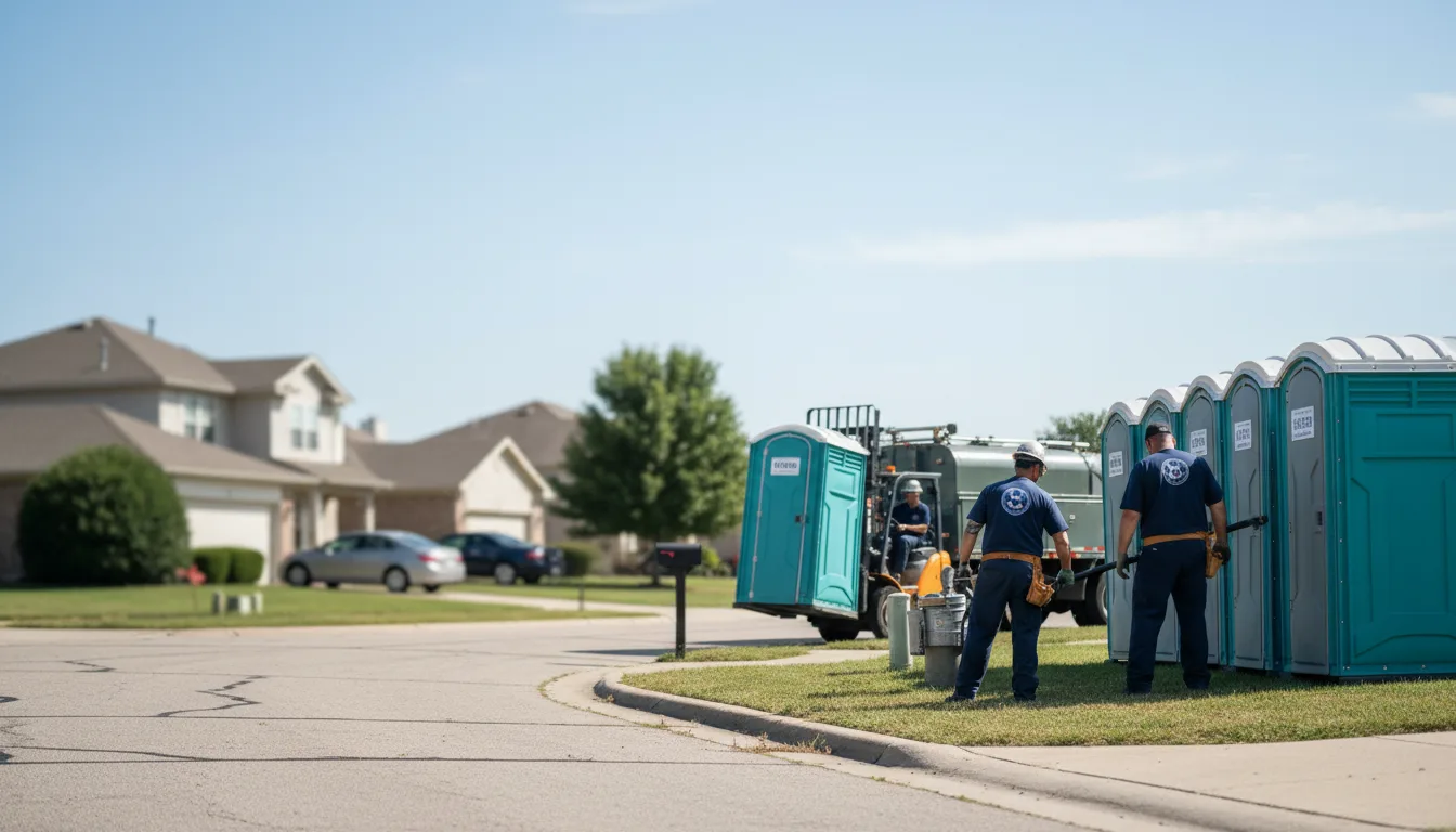 Porta Potty Rental in Buffalo Prairie, IL near me